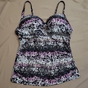 Lot of 2 Swin by Cacique Tankinis Woman Size 42DD